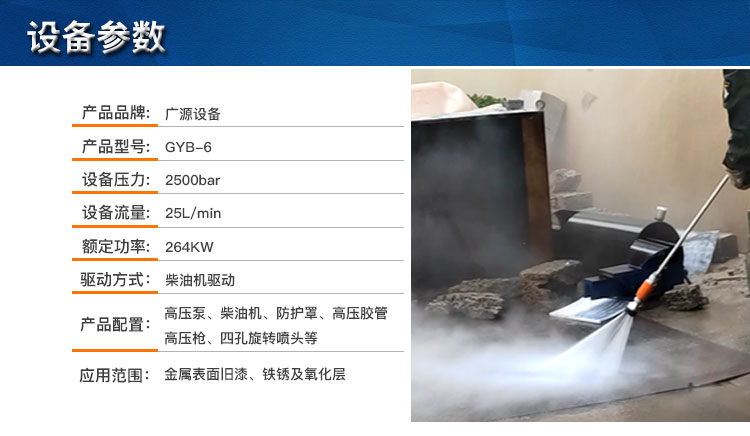 除漆除銹高壓清洗機